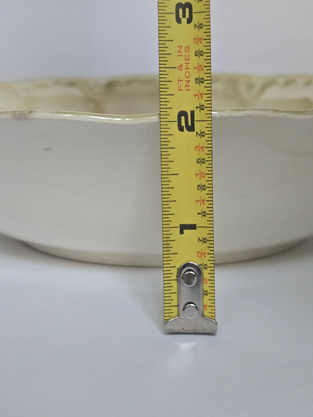 ANTIQUE/VTG 1920s Homer Laughlin Bird of Paradise Swirl Lusterware Serving Bowl